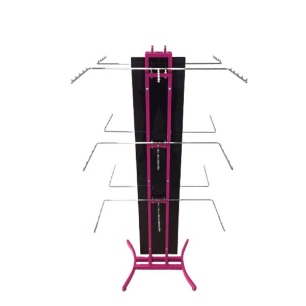 Gold Metal Clothing Rack | Custom Hanging Dress Display for Retail Boutiques